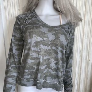 Camo long sleeve shirt